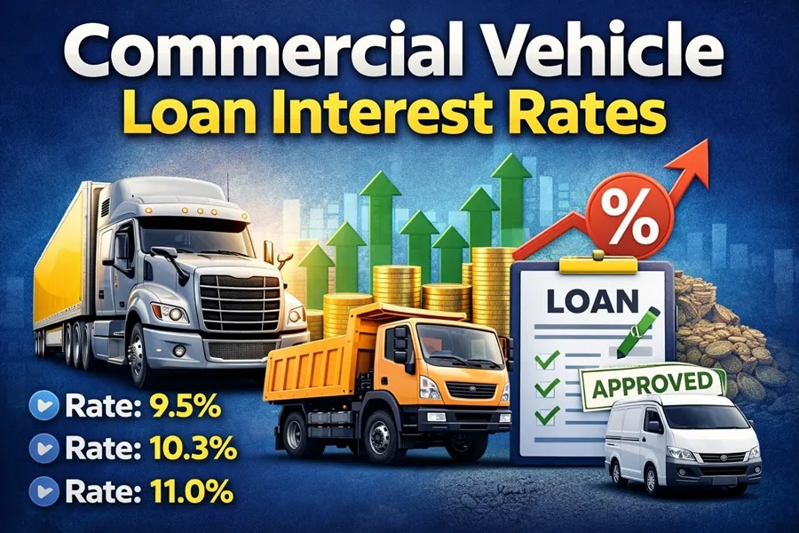 Interest Rate of Commercial Vehicle Loan: A Complete Guide