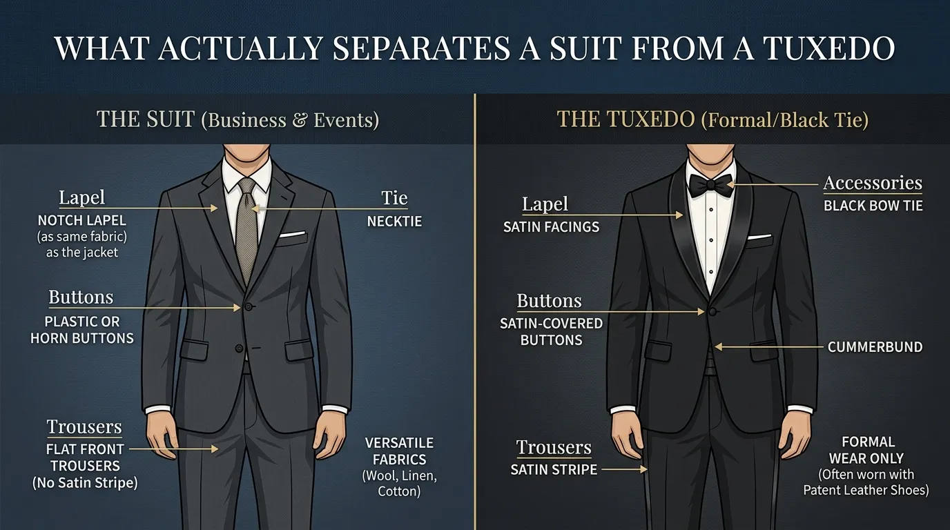 Suit vs. Tuxedo: What Should You Wear to a Wedding, Prom or Formal Event?