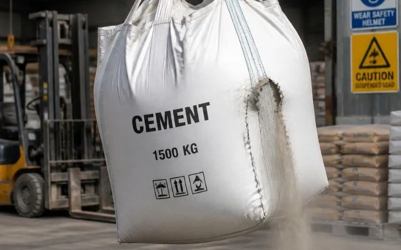 Why Cement Bulk Bags Collapse During Lifting and How to Stop It