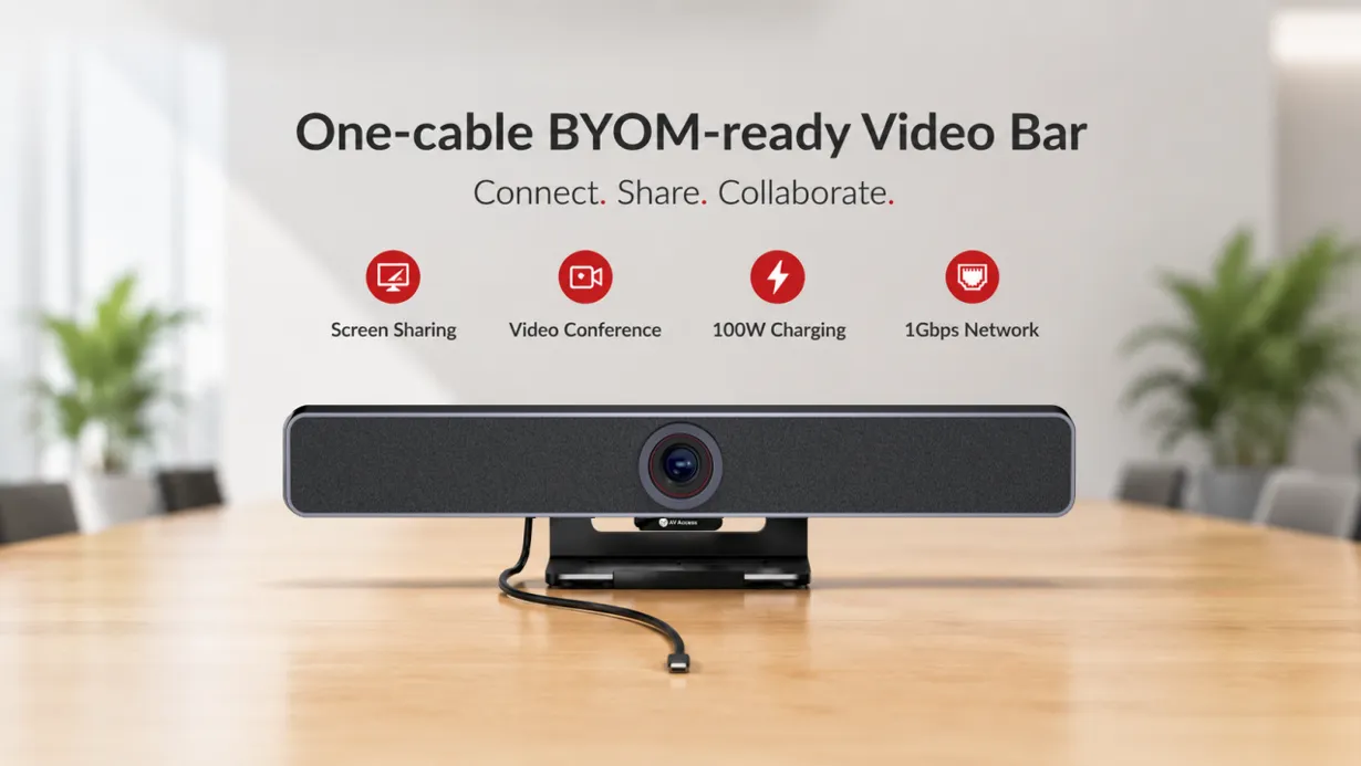 One Cable Does It All: How USB C Is Transforming Conference Room Setup