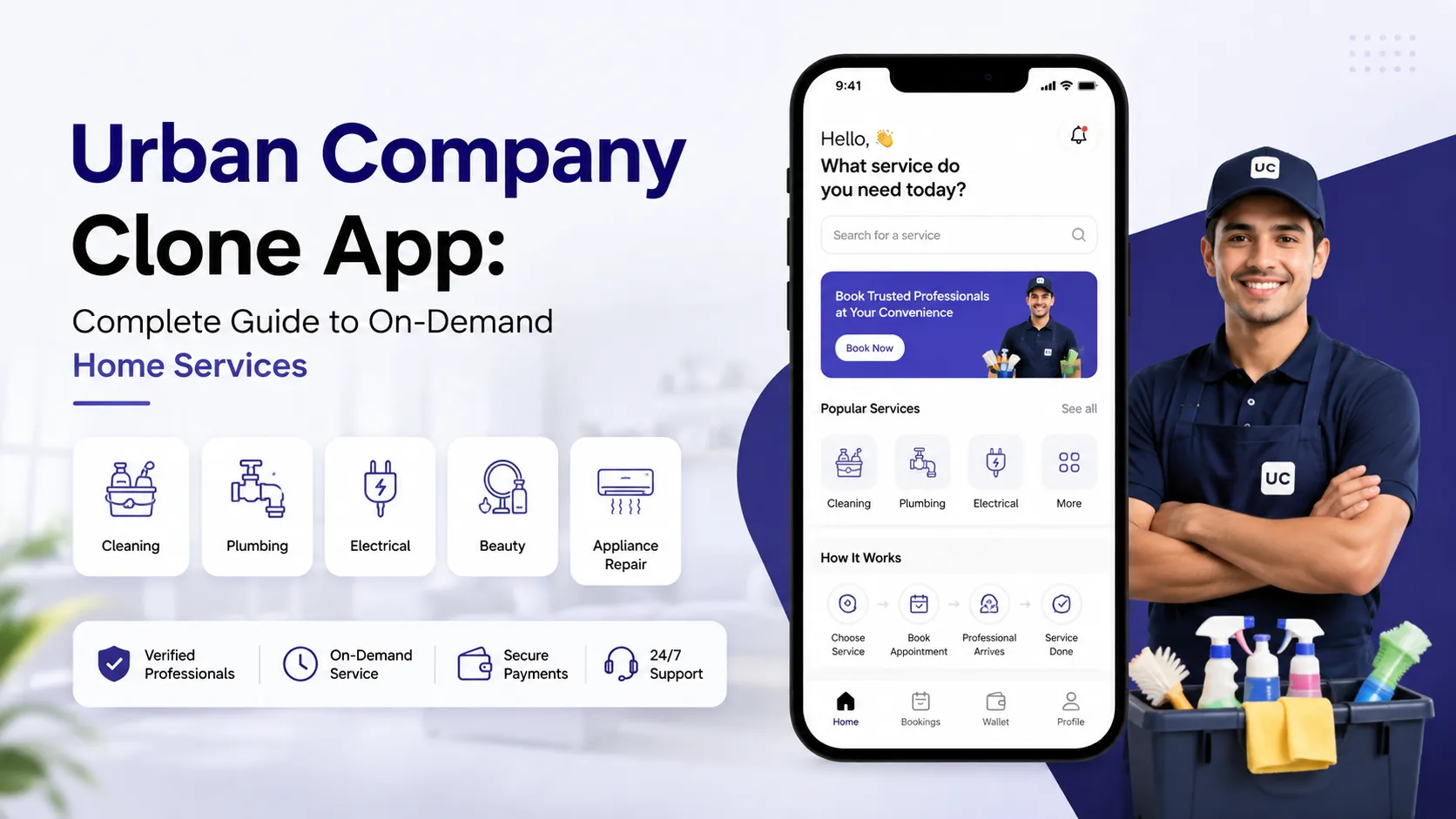 Urban Company Clone App: Complete Guide to On-Demand Home Services