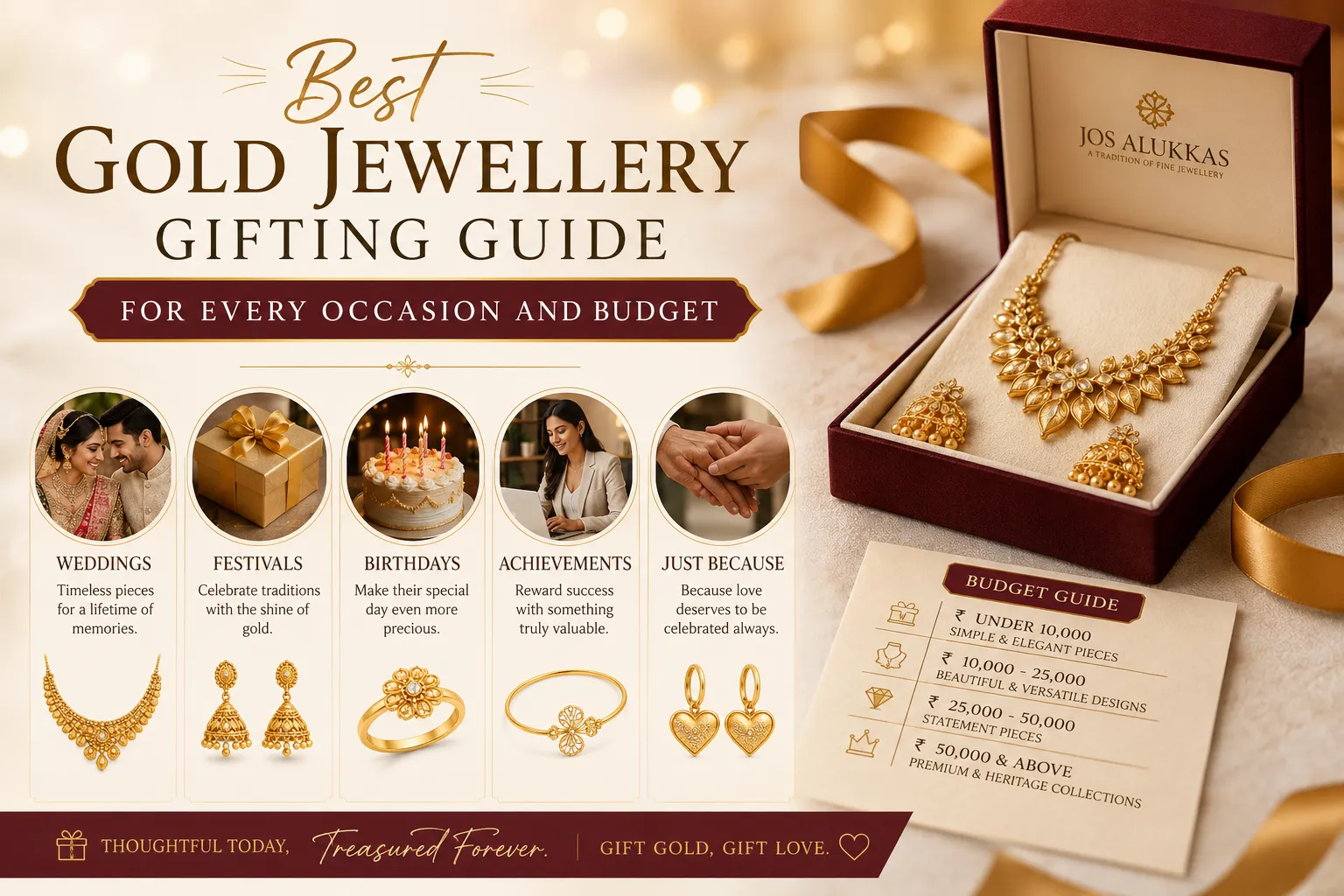 Best Gold Jewellery Gifting Guide for Every Occasion and Budget