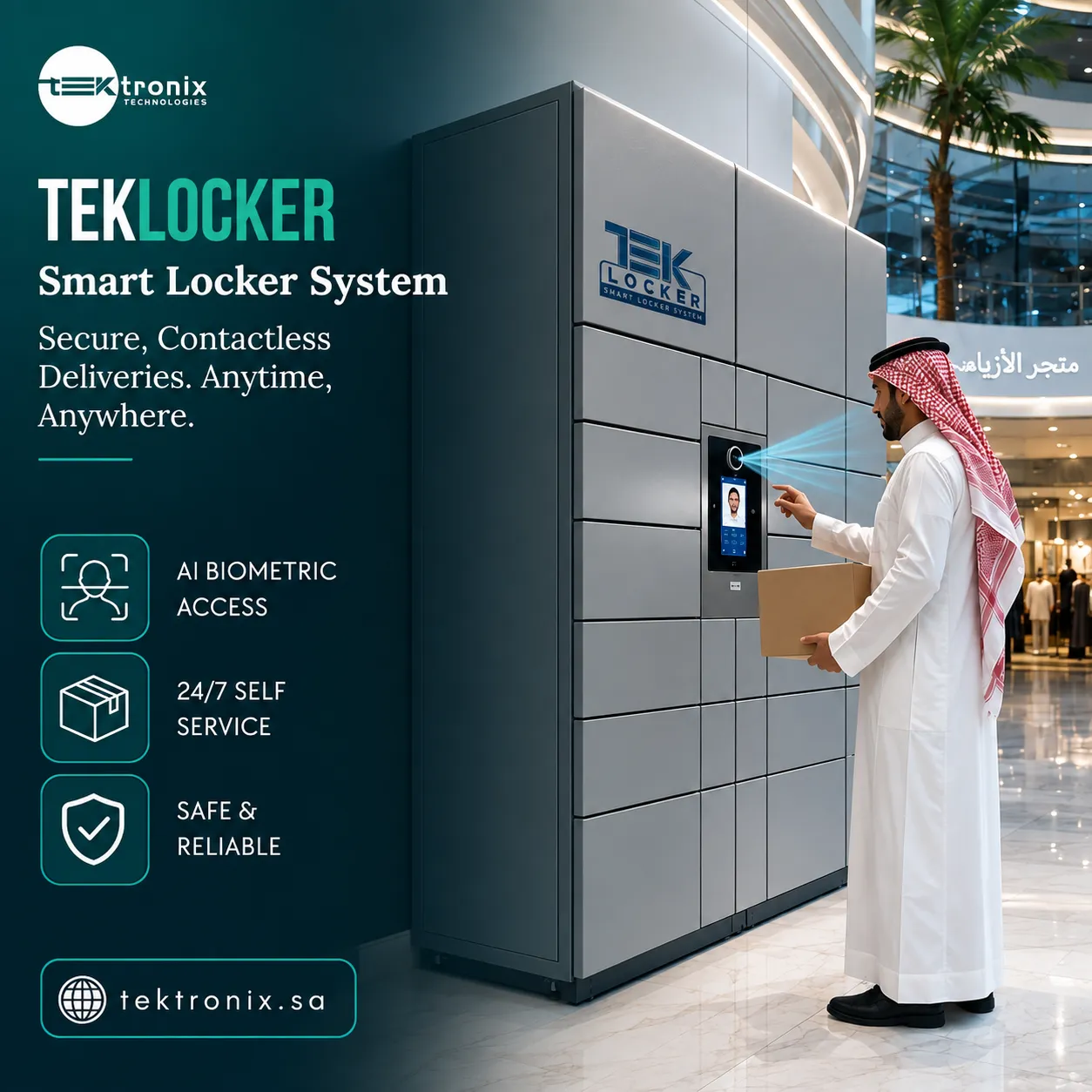 Smart Locker System for Banks in Saudi Arabia