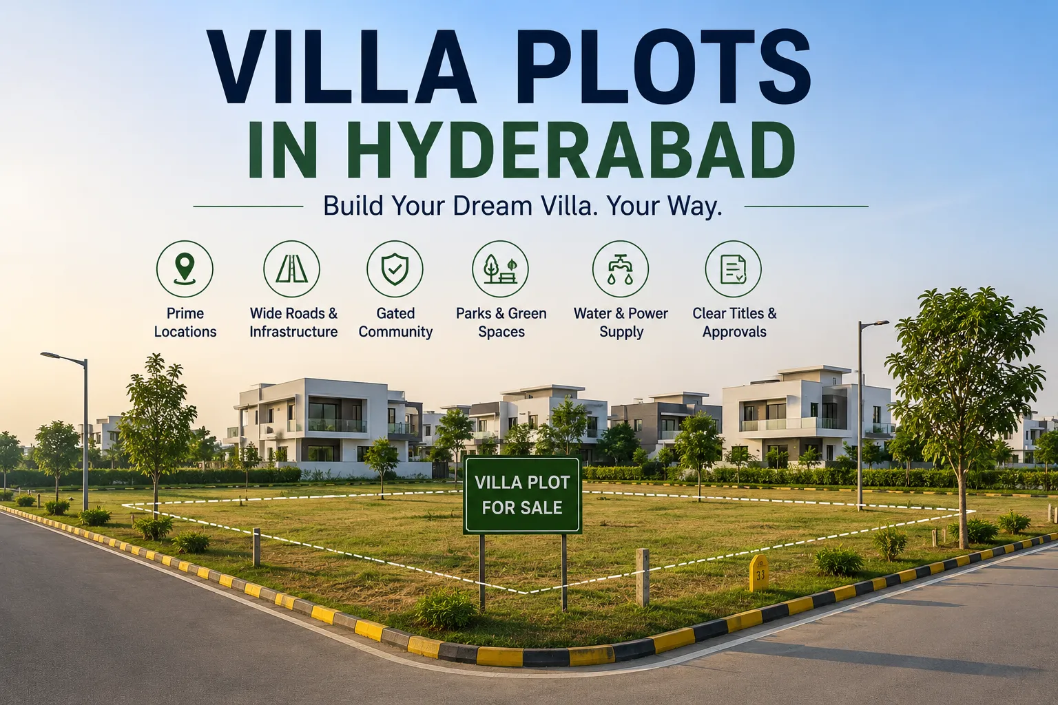 Villa Plots in Hyderabad: A Smart Choice for Future Homebuyers
