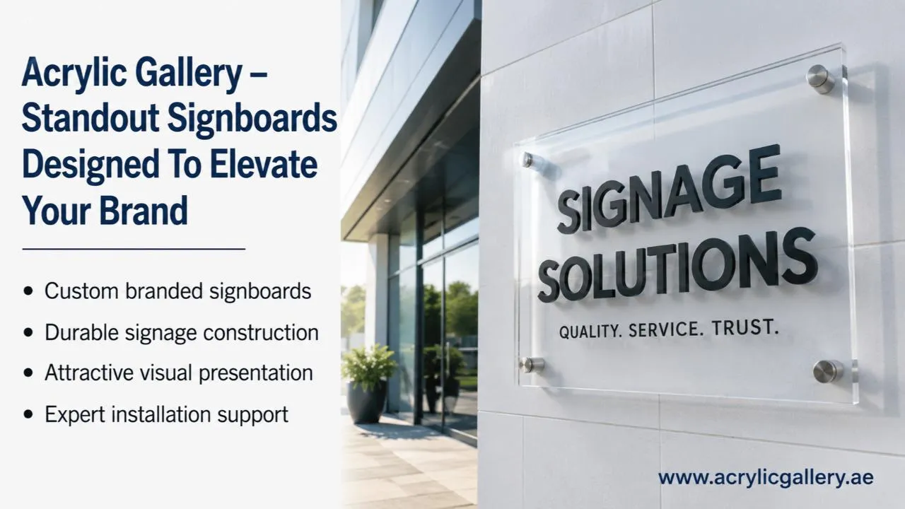 Ready for Premium Business Displays? Choose Our Signboard Company
