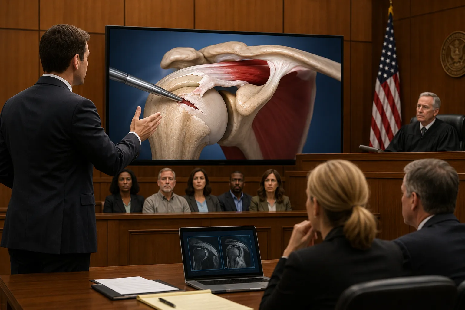 Courtroom Animations, Forensic Orthopedic Animation, and Medical Malpractice Animation: Visualizing Legal Evidence