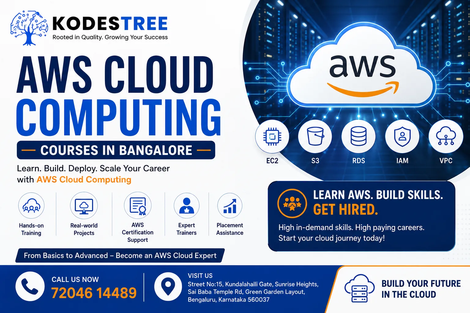 AWS Cloud Computing Courses in Bangalore: Build a Future-Ready Cloud Career