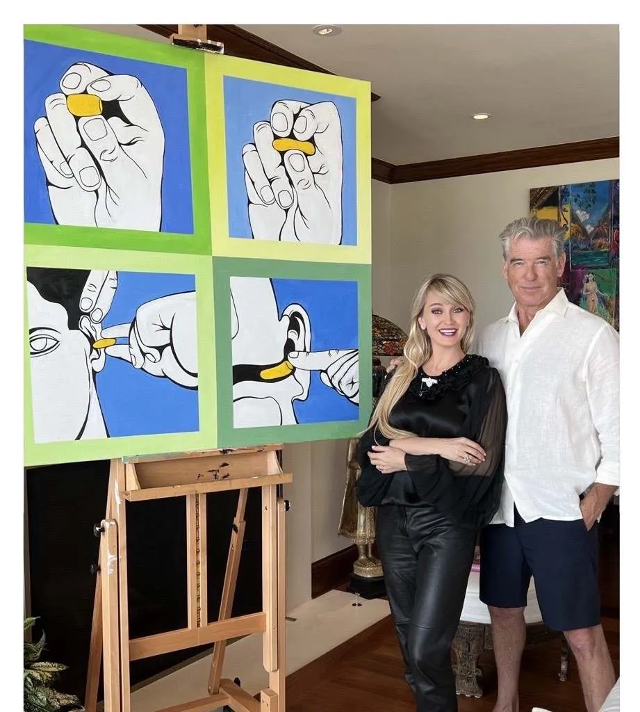 Why a Painting of Yellow Earplugs Means So Much to Marina Acton