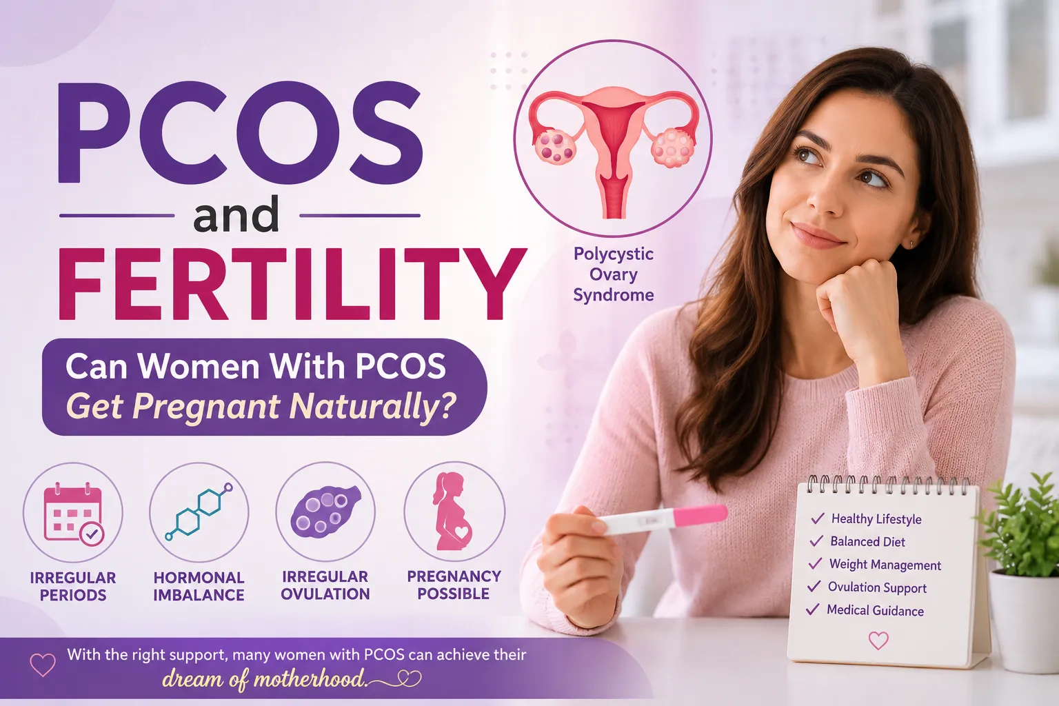 PCOS and Fertility Treatment: Ovulation, Pregnancy, IUI, and IVF Options