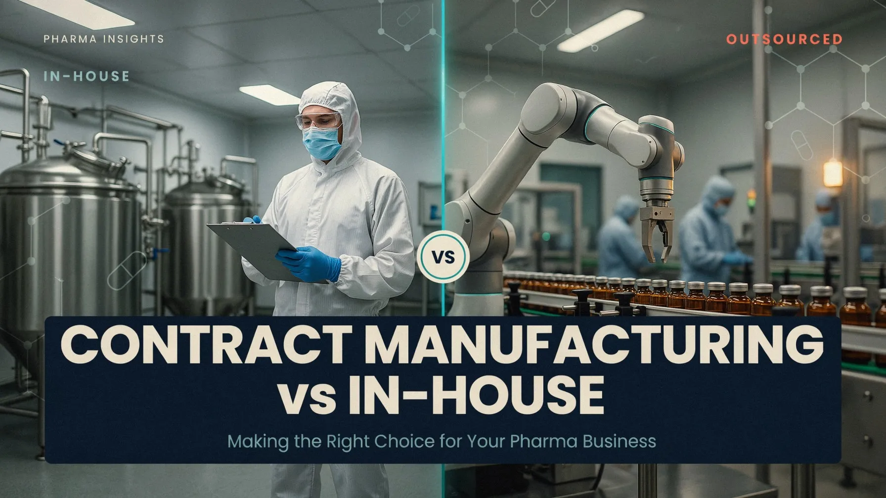 Contract Manufacturing vs In-House: Making the Right Choice for Your Pharma Business