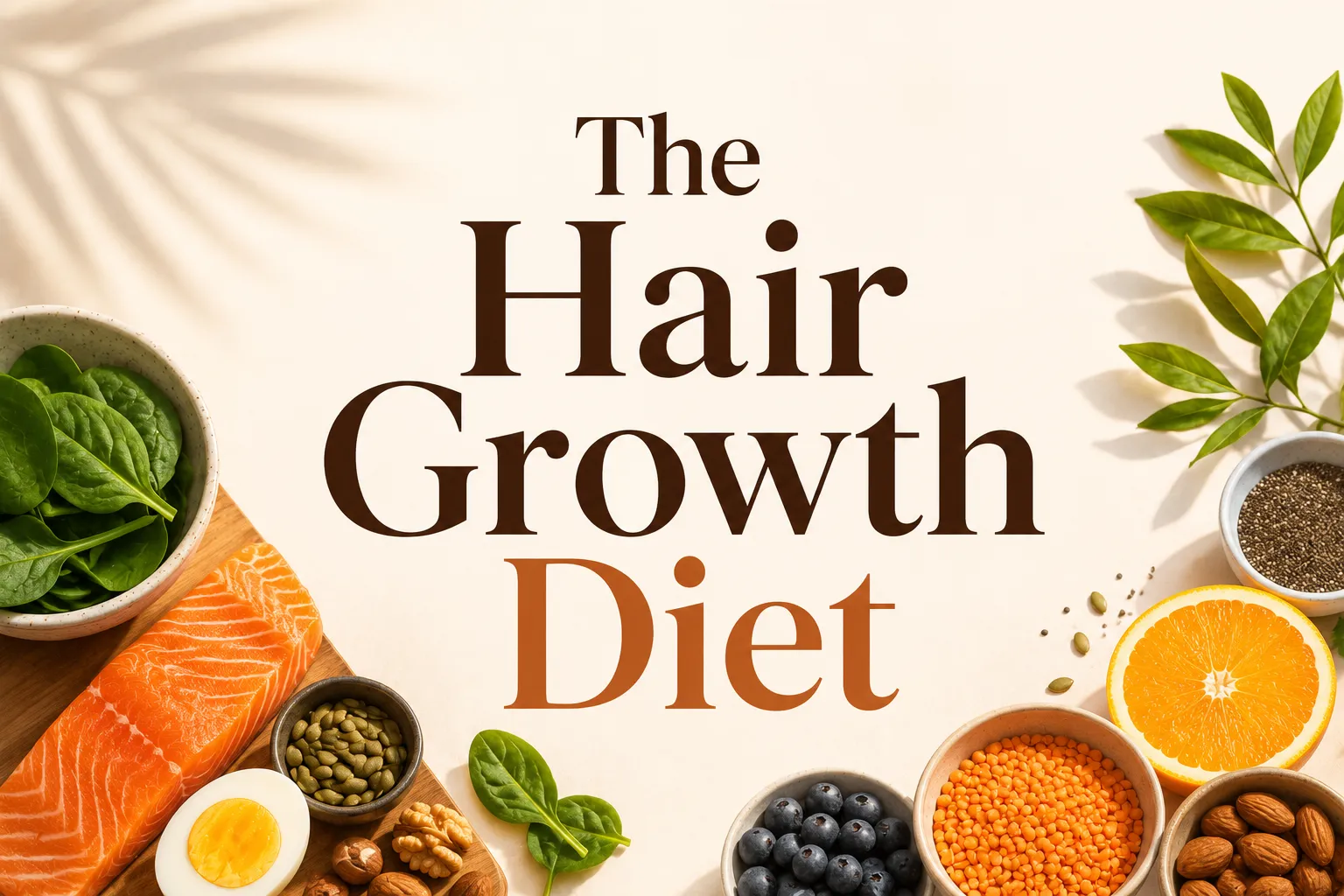 The Hair Growth Diet: Foods and Nutrients for Stronger, Healthier Hair