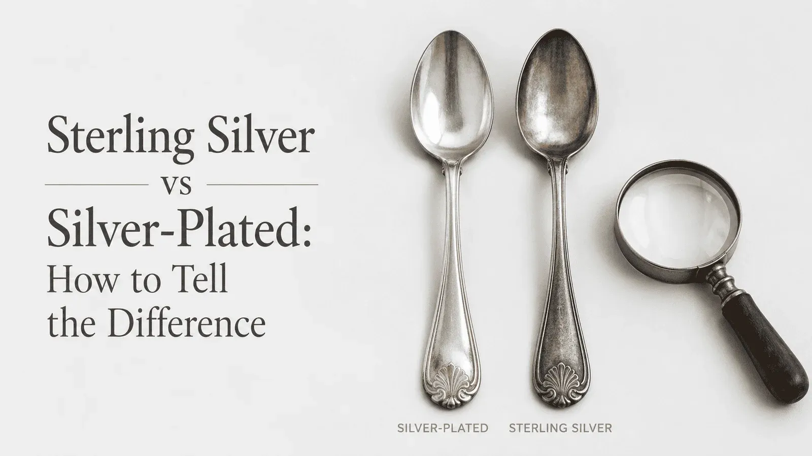 Sterling Silver vs Silver-Plated: How to Tell the Difference at Home