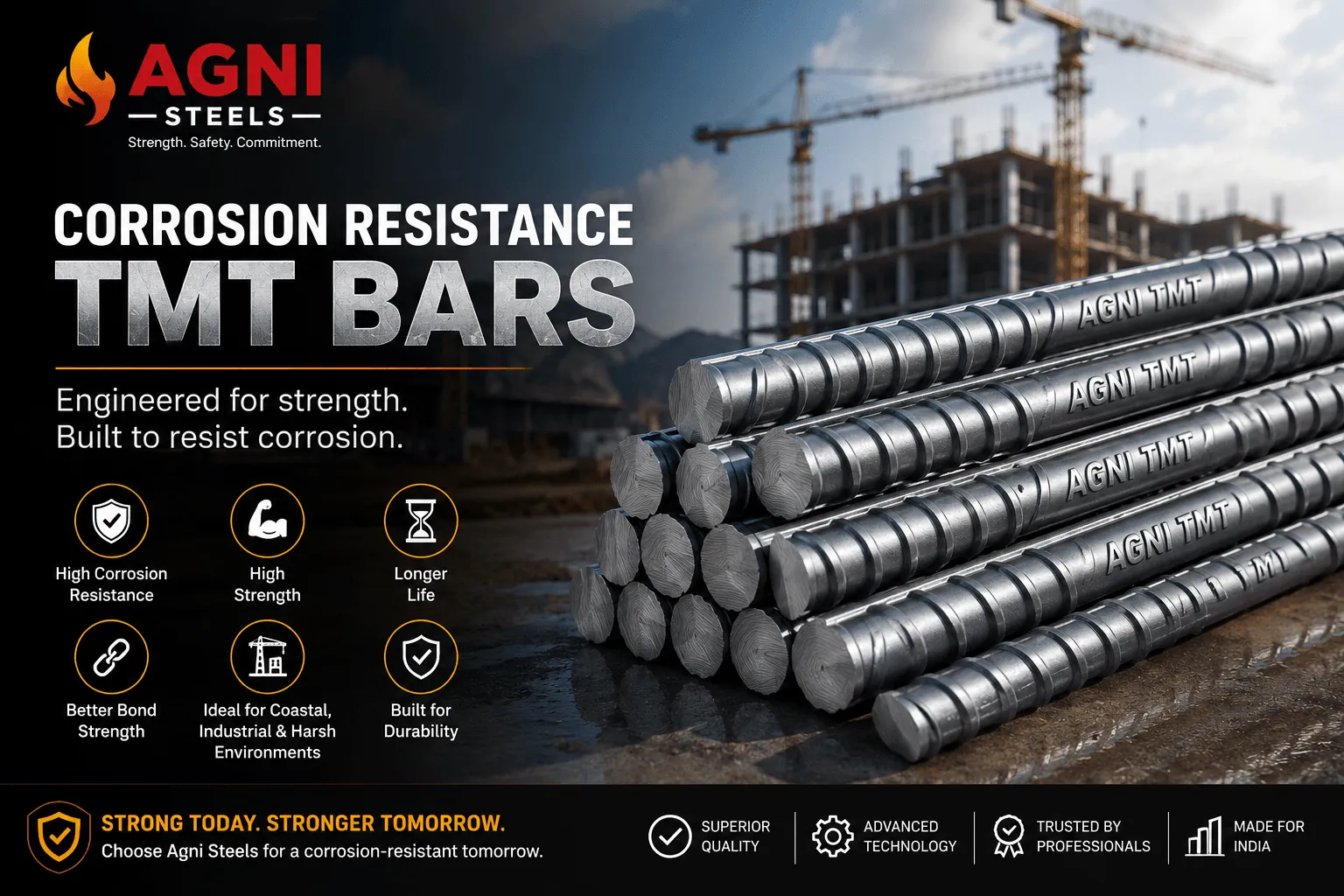 TMT Bar Price in Tamil Nadu: Factors That Affect Steel Prices | Agni Steels