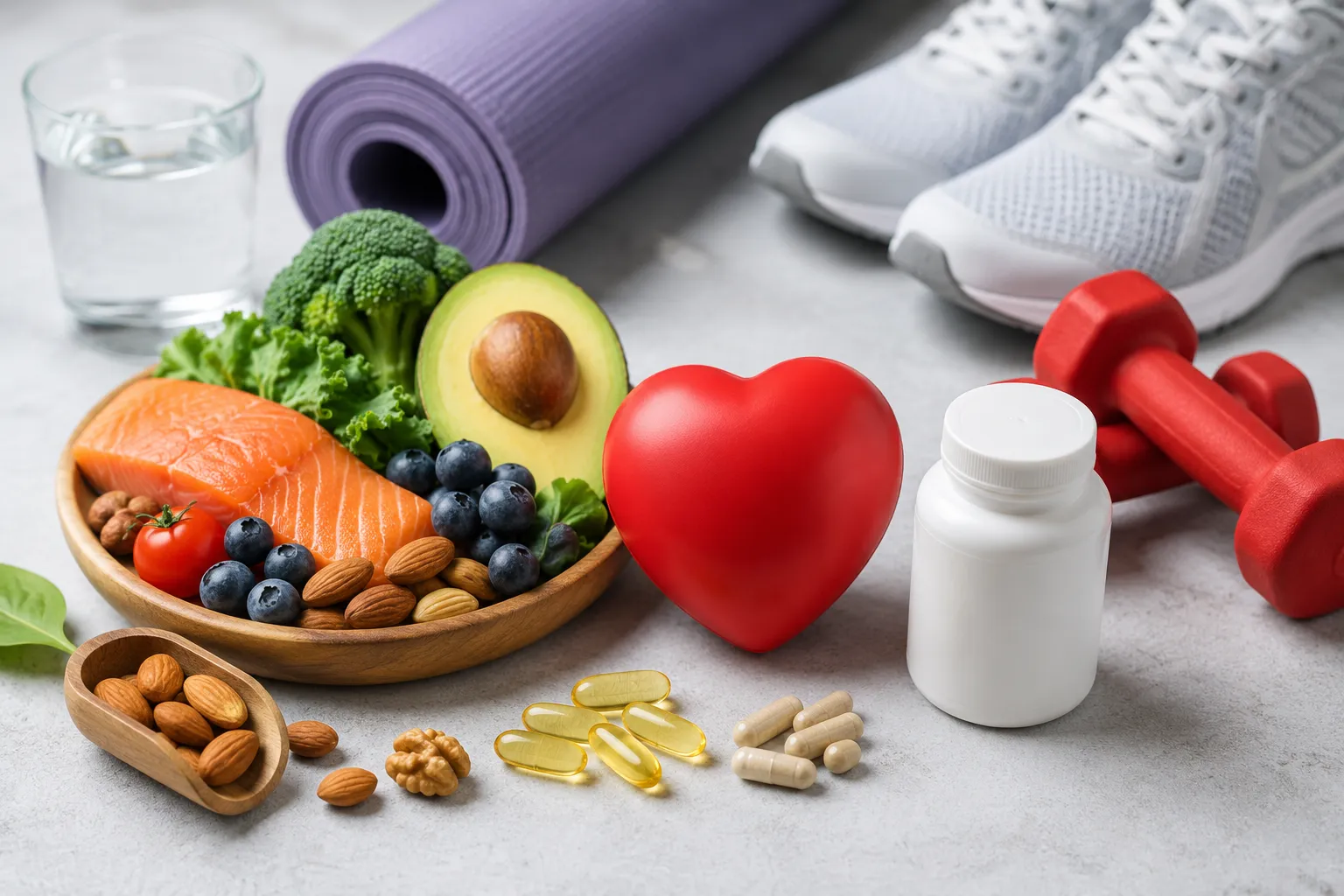 Supporting Your Heart Every Day: Diet, Exercise and Supplements