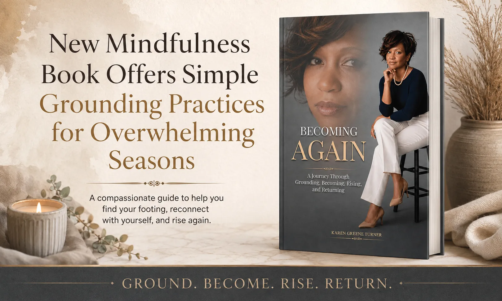 New Mindfulness Book Offers Simple Grounding Practices for Overwhelming Seasons
