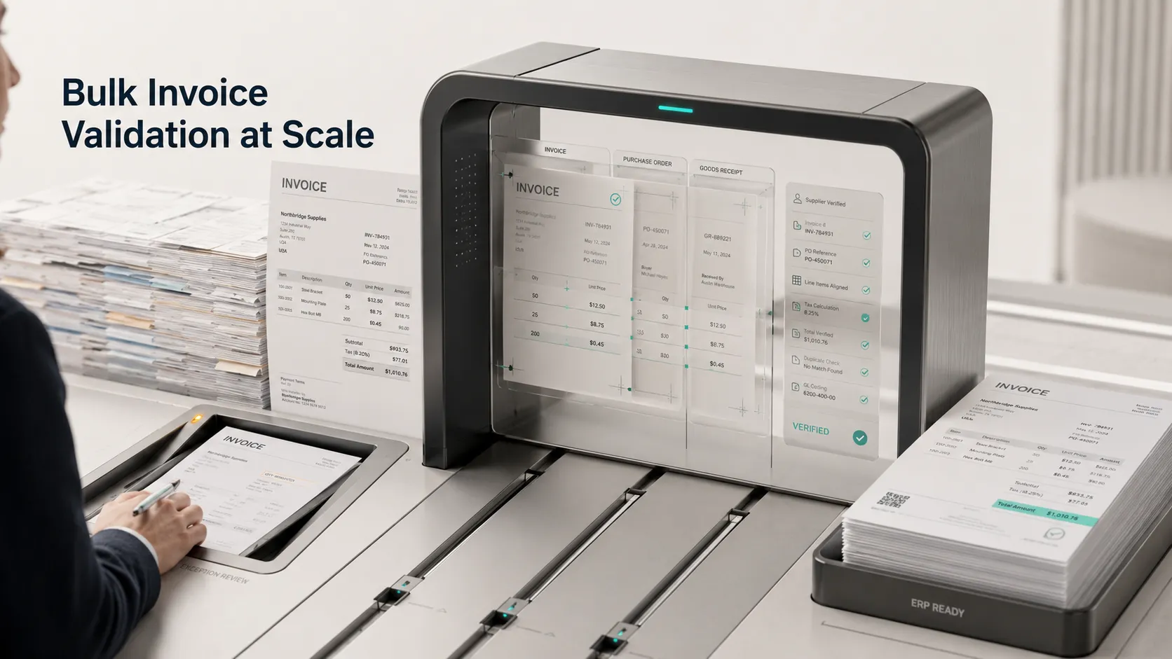How Bulk Invoice Validation Helps Enterprises Process High Invoice Volumes Accurately
