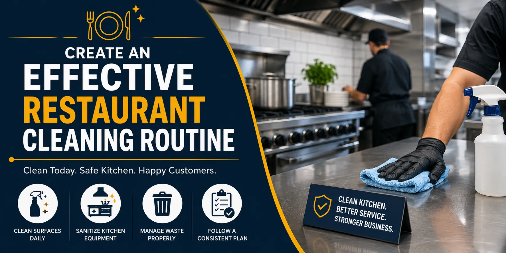 How to Create an Effective Restaurant Cleaning Routine