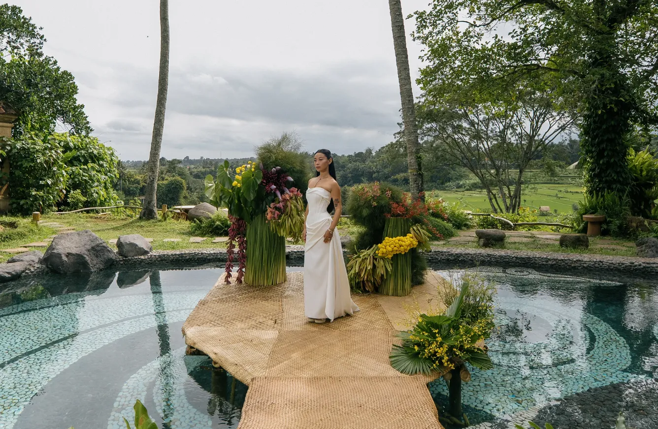 A Vow in the Heart of Ubud: The Magic of an Eco-Luxury Wedding in Bali - Destination Wedding