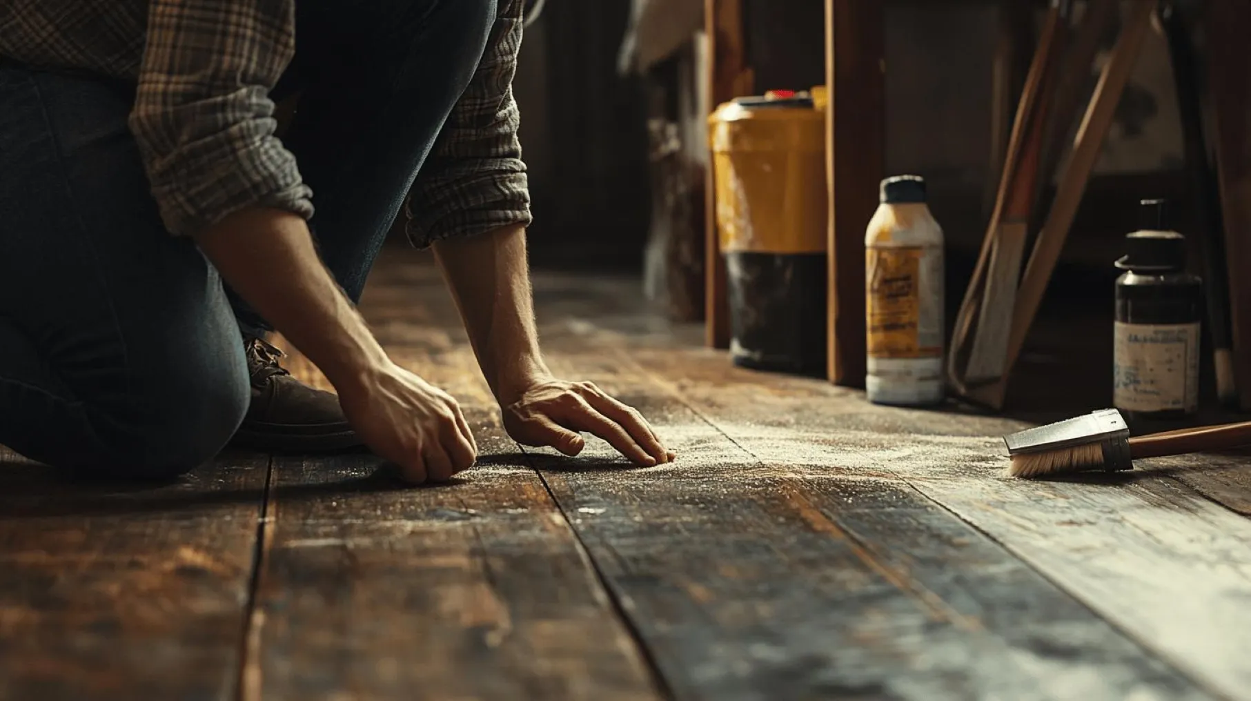 How to Fix Deep Scratches and Gouges Before Floor Refinishing