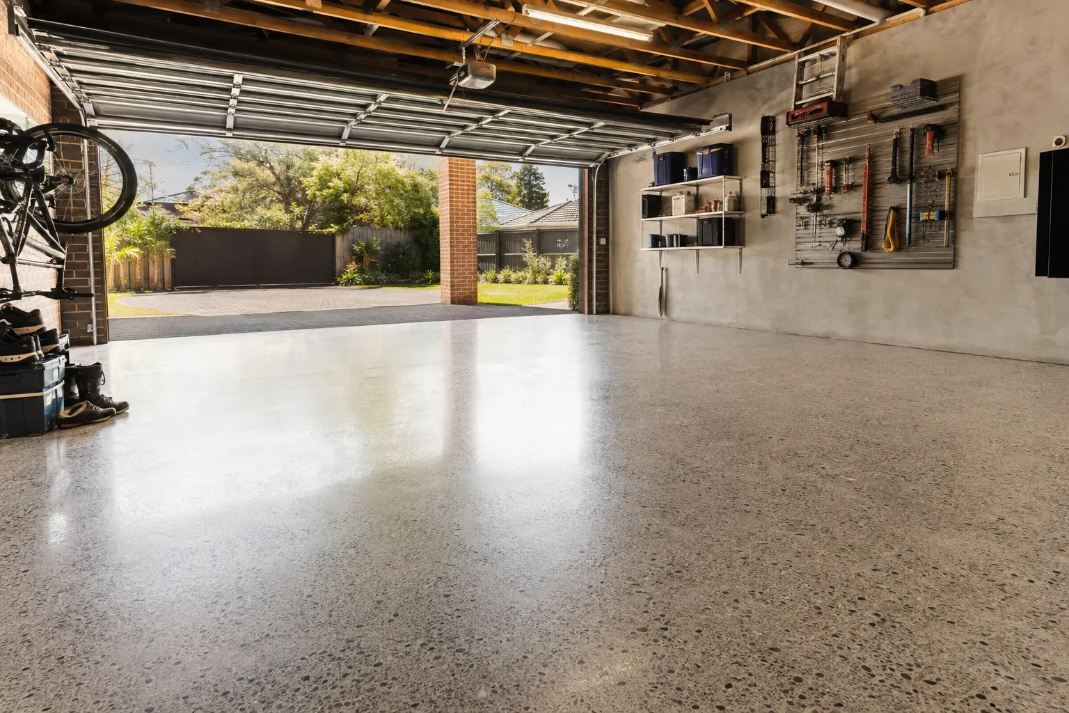 Want a Garage Floor That Lasts? Why Melbourne Homeowners Are Considering Polished Concrete
