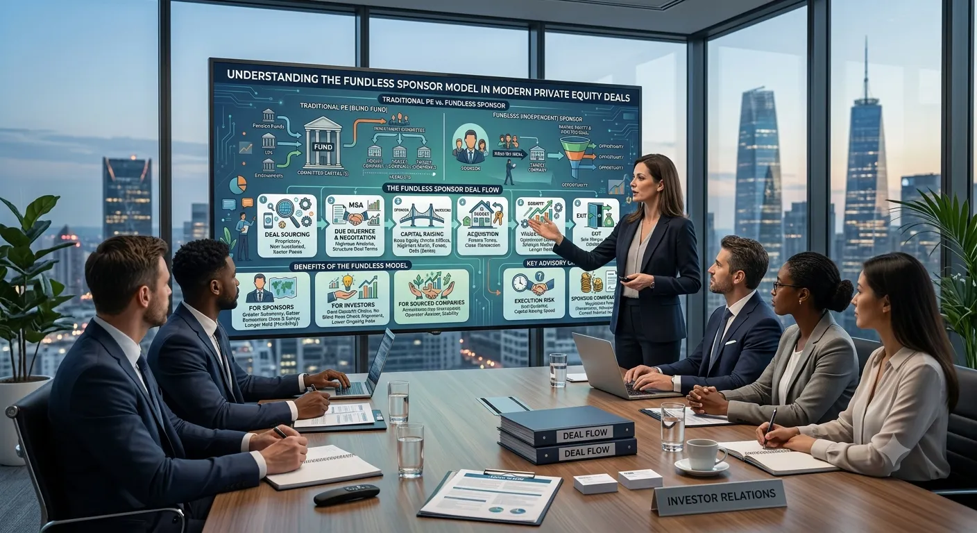 Understanding the Fundless Sponsor Model in Modern Private Equity Deals