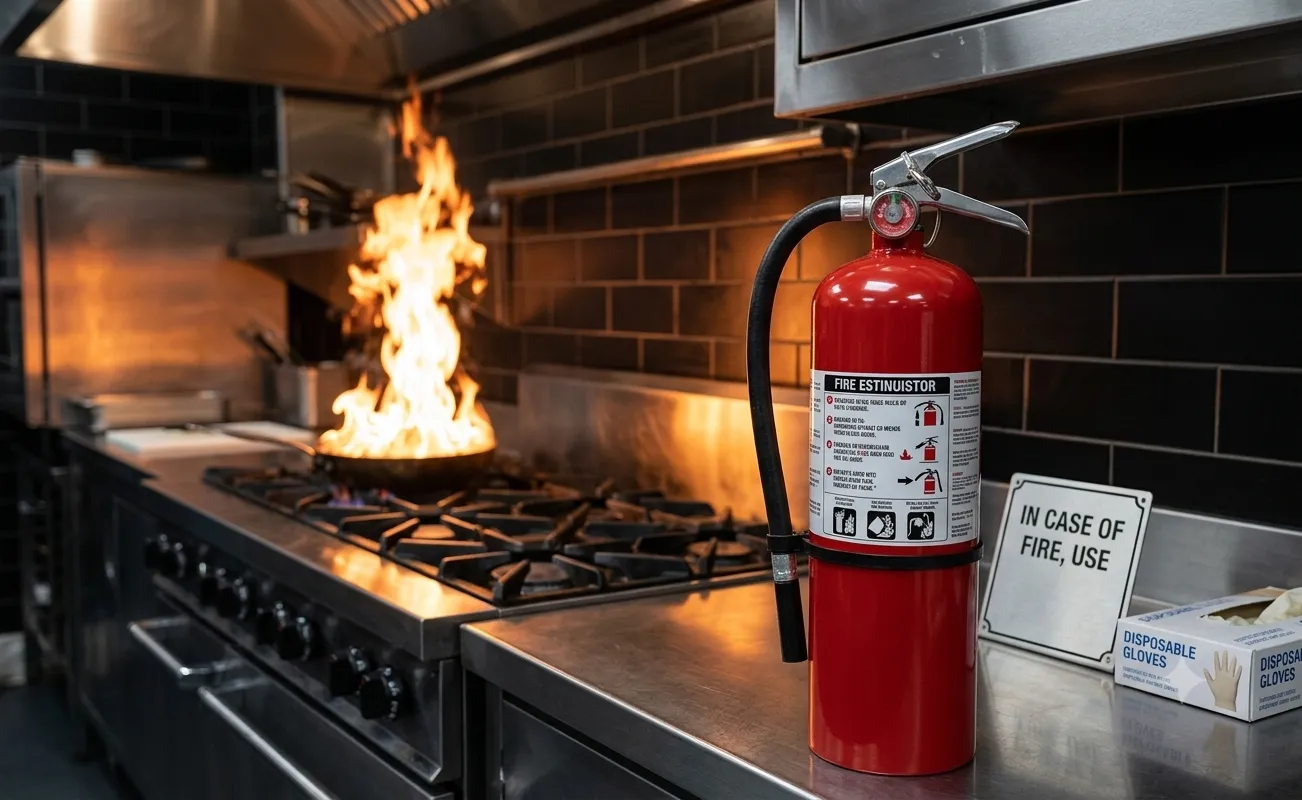 Fire extinguisher for kitchen fire: Swastik Synergy presents dependable, quick-response solution to keep your kitchen safe from fire risks with 100% Safety