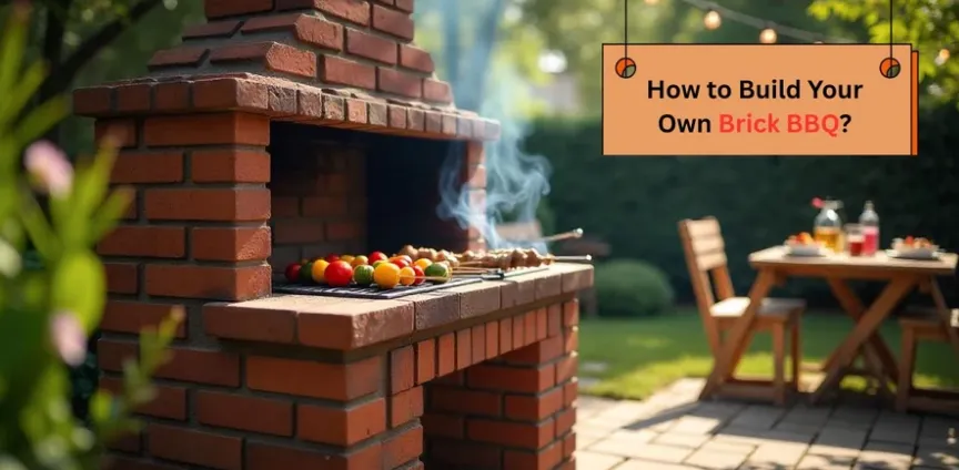 Build a Brick BBQ with a Chimney for the Ultimate Garden Cooking Space