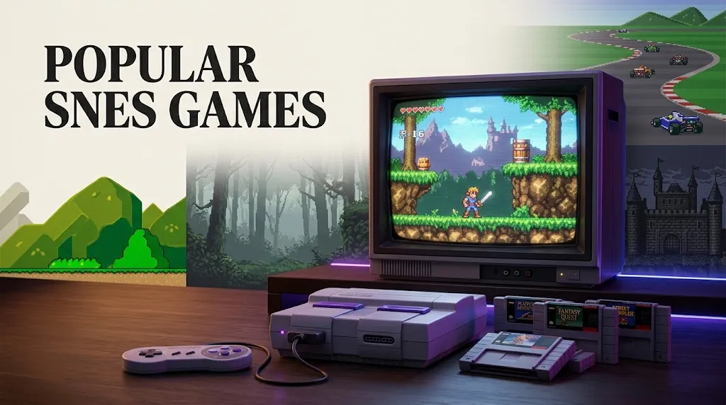 Popular SNES Games That Still Deserve a Place in Your Collection