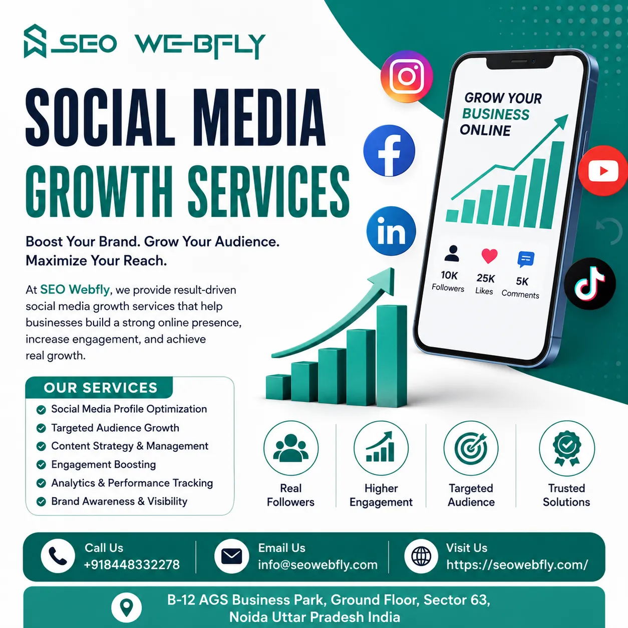 Grow Your Brand Online with Strategic Business Social Media Promotion | SEO Webfly