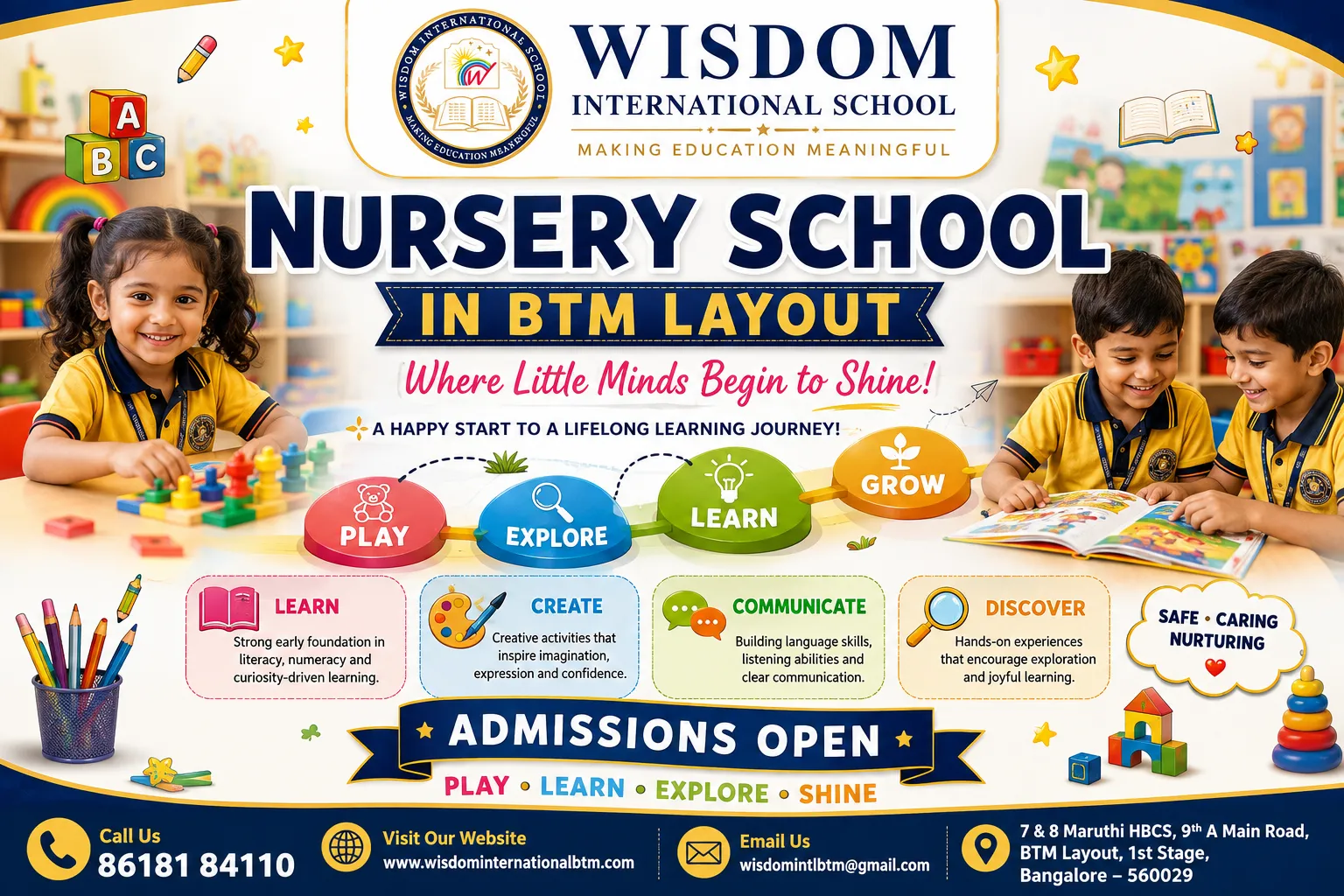 What Makes a School a Good Choice for Families in BTM Layout?