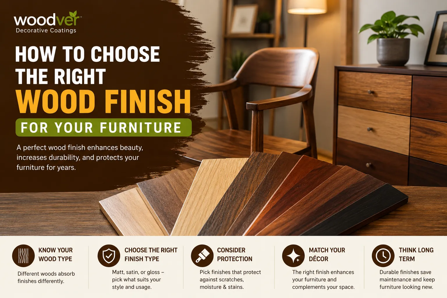 How to Choose the Right Wood Finish for Your Furniture