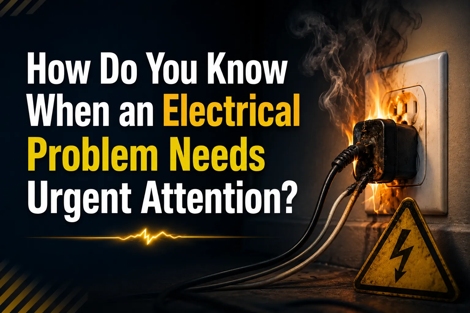 How Do You Know When an Electrical Problem Needs Urgent Attention?