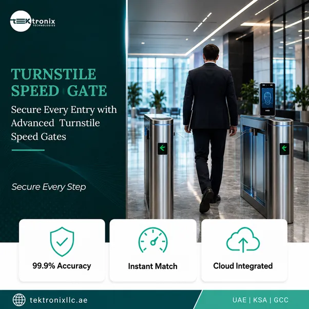 Beyond the Barrier: Engineering Smart Turnstile Speed Gates for the UAE's Next-Generation Cities