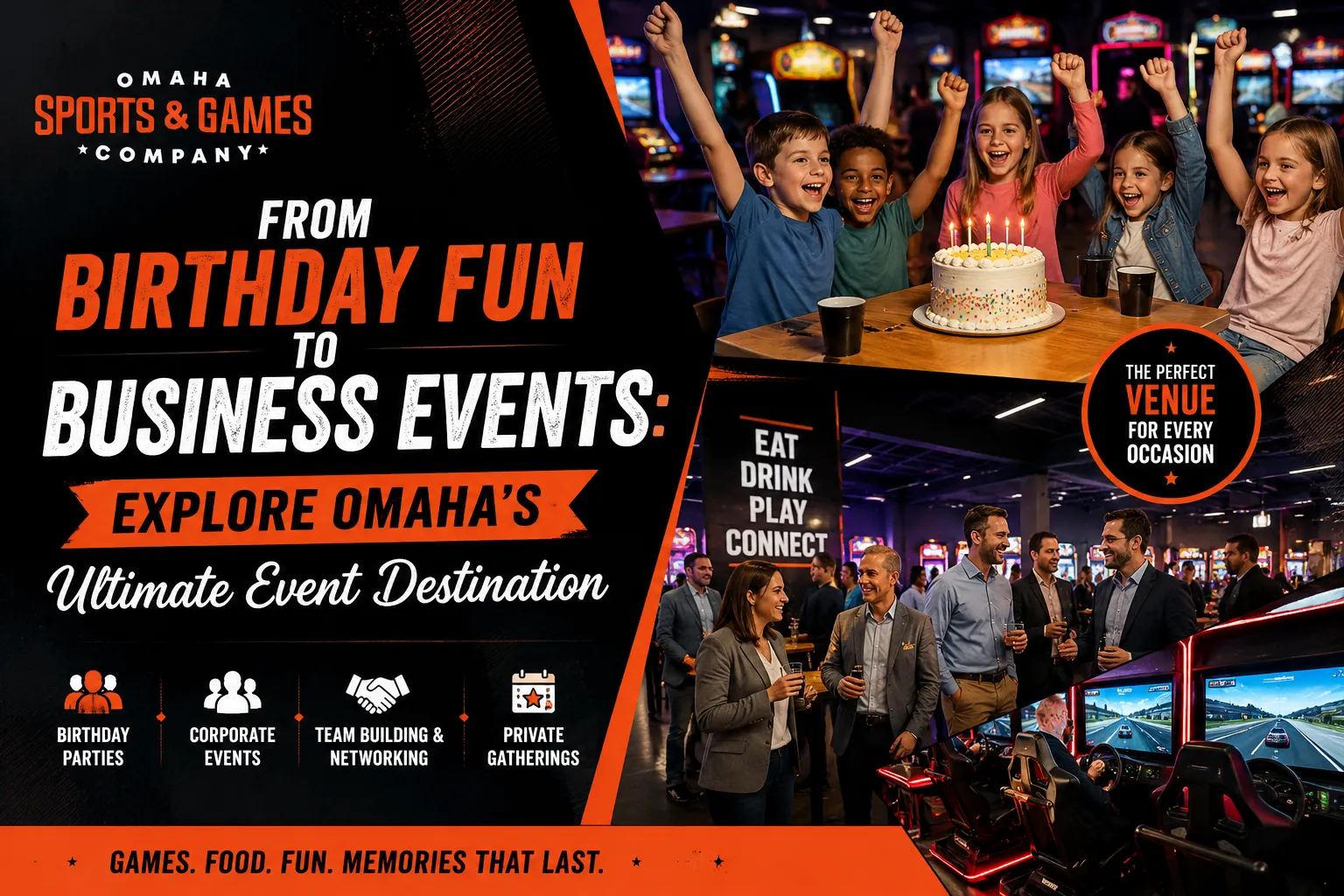 From Birthday Fun to Business Events: Explore Omaha’s Ultimate Event Destination