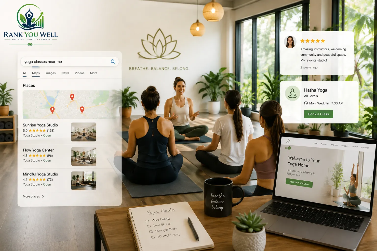 How Yoga Studios Can Get Found, Trusted, and Chosen in 2026