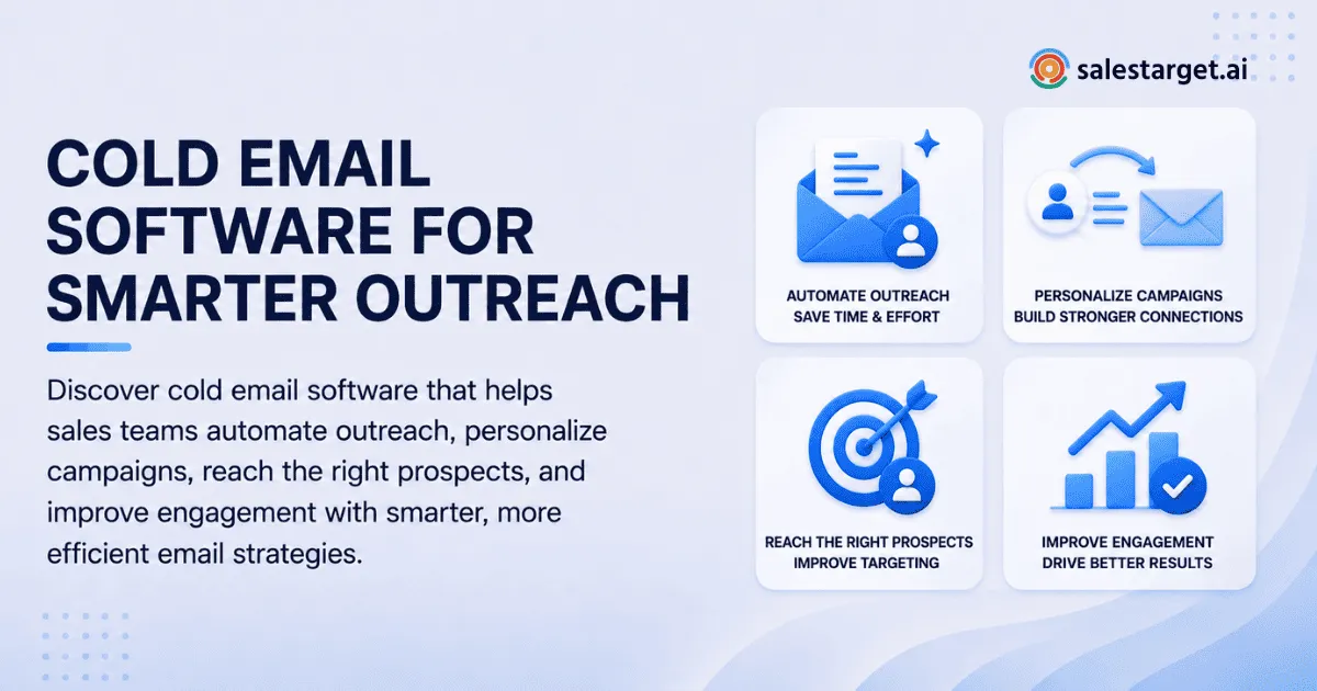What Are the Benefits of Using Cold Email Software for Sales Teams?