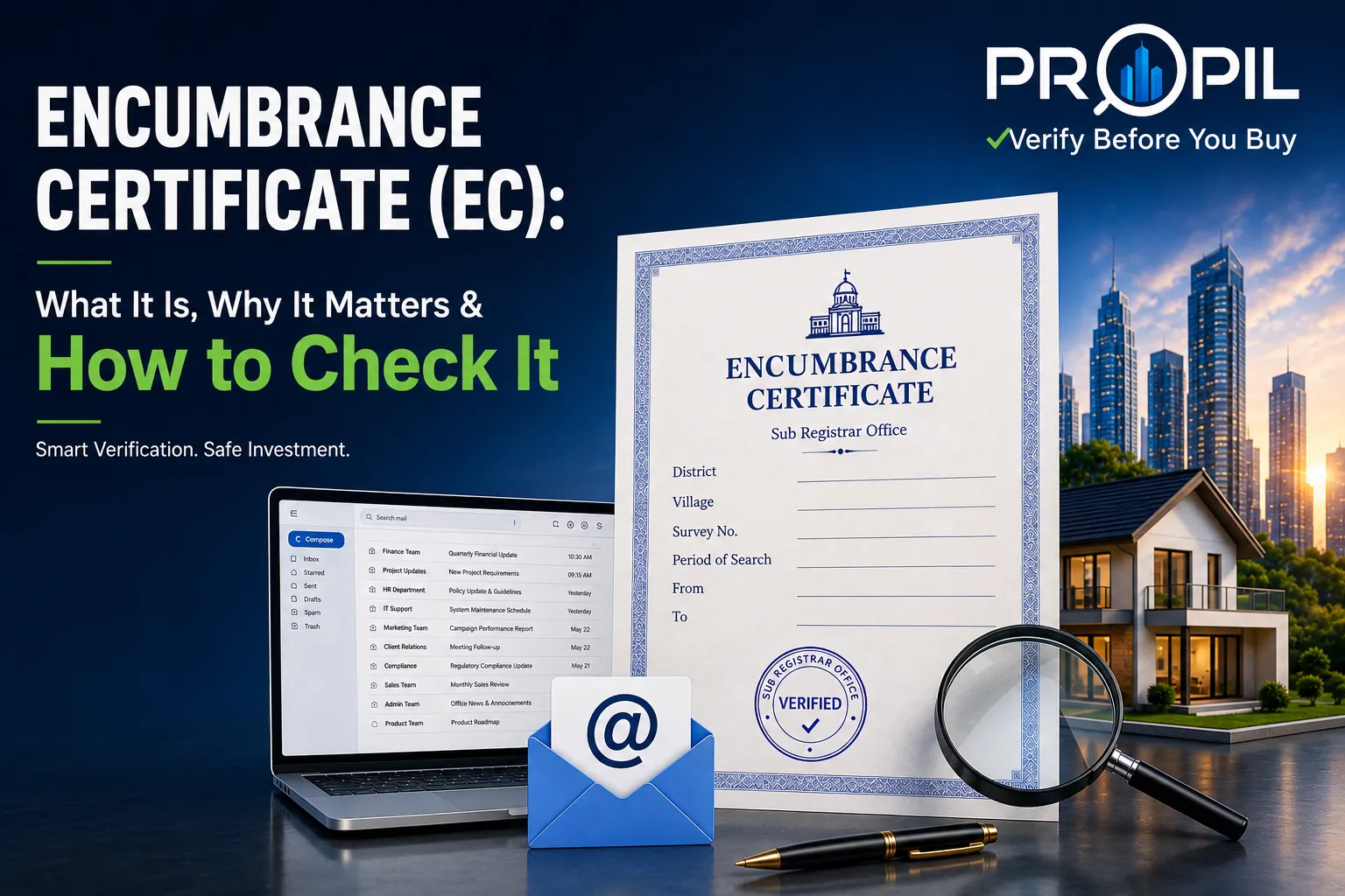 Encumbrance Certificate (EC): What It Is, Why It Matters & How to Check It