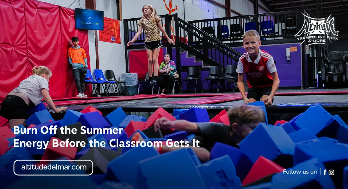 Burn Off the Summer Energy Before the Classroom Gets It