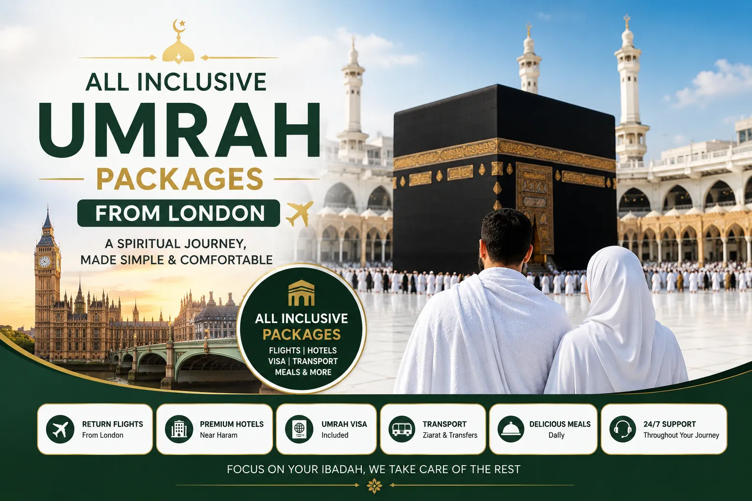 All-Inclusive Umrah Packages from London: A Complete Guide