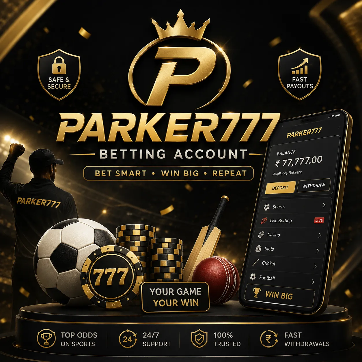 Parker777 – Centralized Access After Sign-In