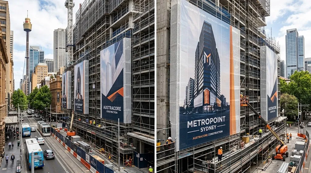 Why Are Mesh Banners a Popular Choice for Construction Sites?