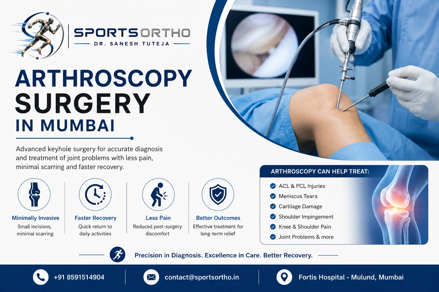 Can Arthroscopy Surgery Fix a Torn Meniscus Completely?