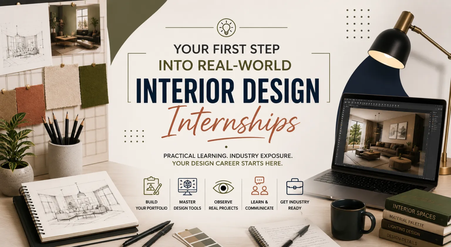 How Can Interior Design Students Prepare for Their First Internship?