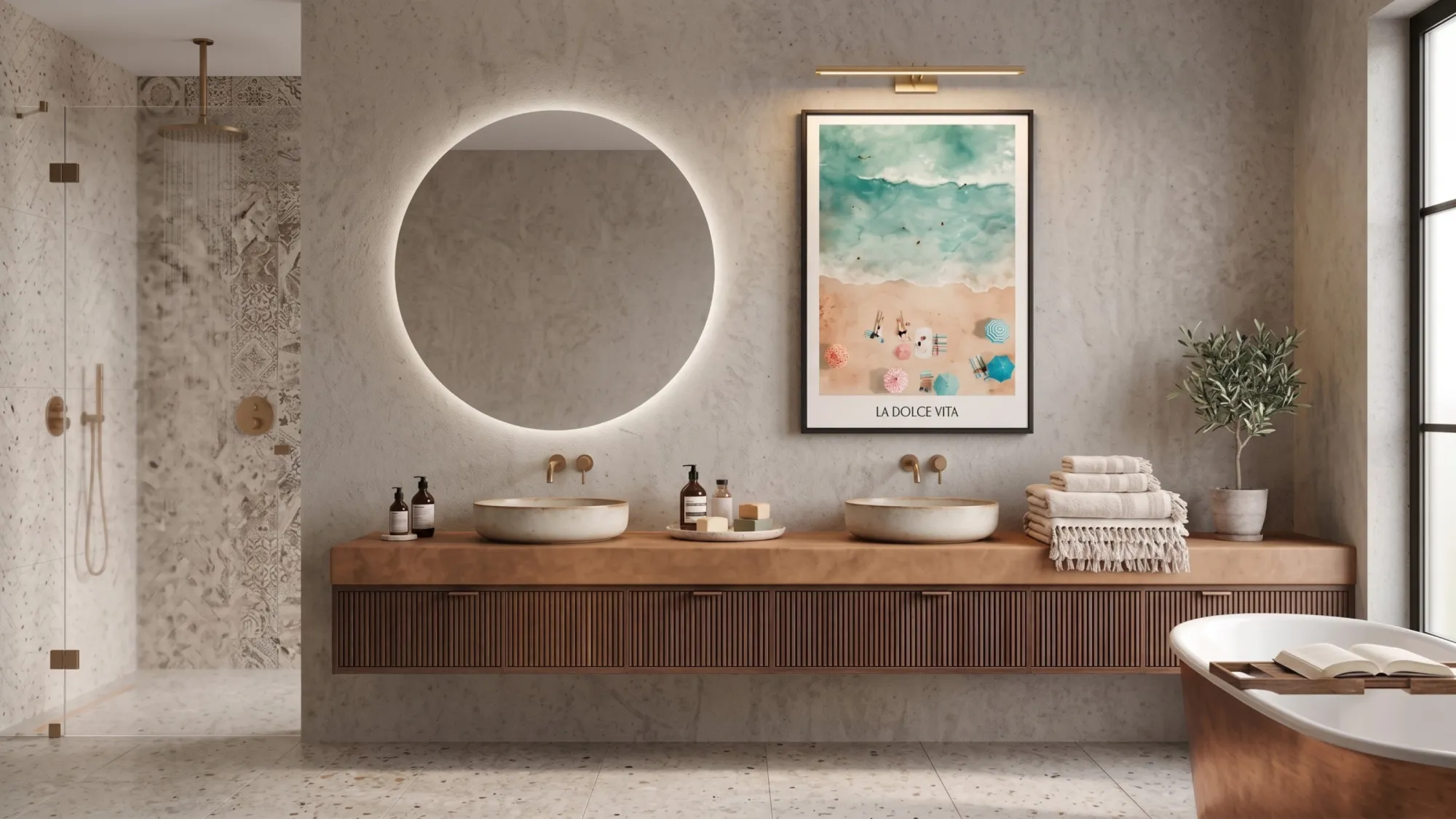 Bathroom Canvas Wall Art: Finishing the One Room That Always Gets Left Bare