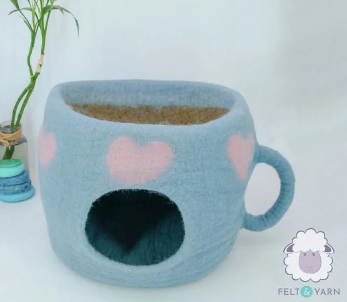 Felted Wool Pet Beds