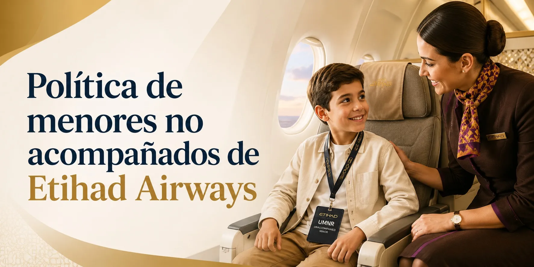 Política de Menores No Acompañados de Etihad Airways: Servicios y Reglas Actualizadas