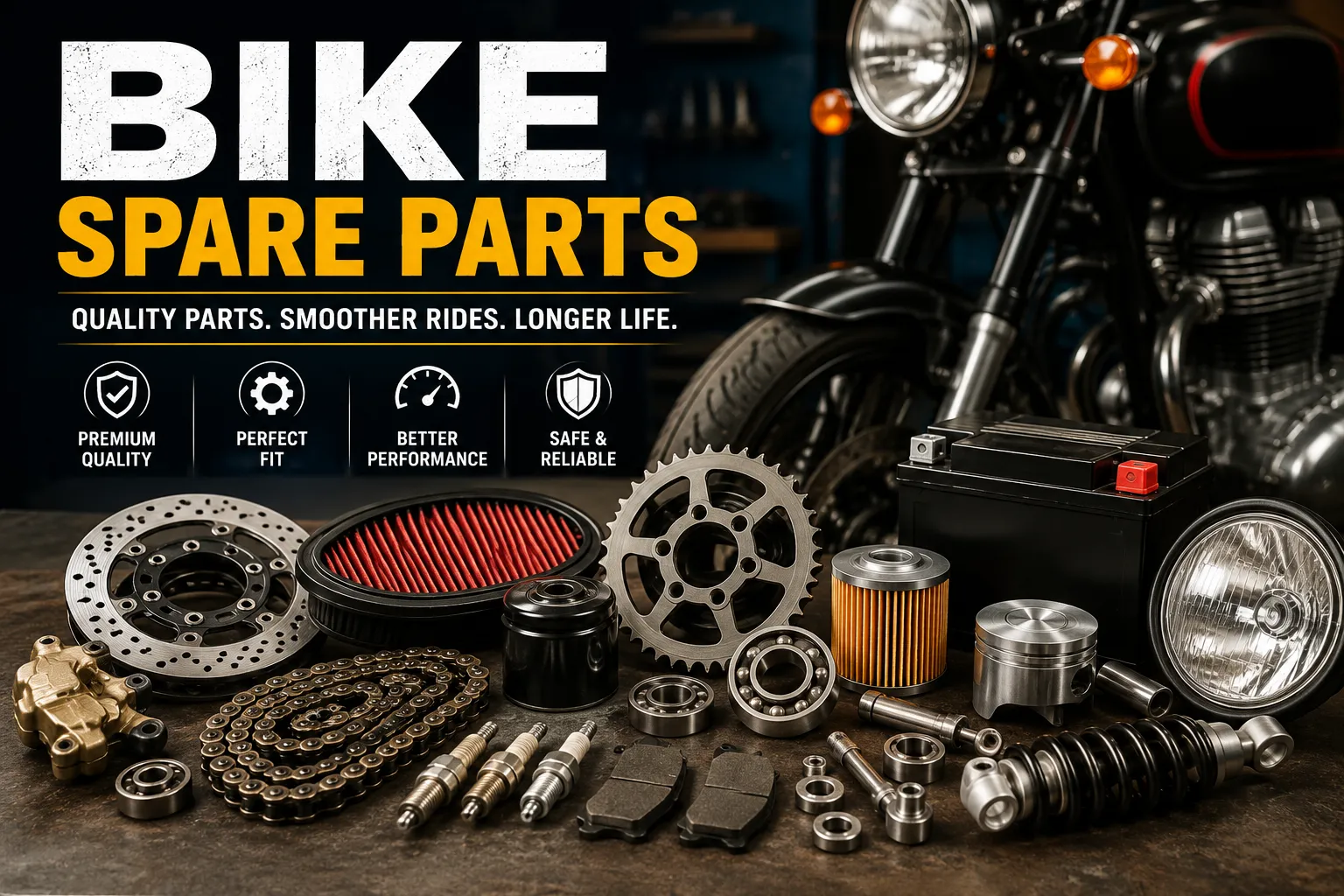 How to Find Reliable Replacement Parts for Your Motorcycle