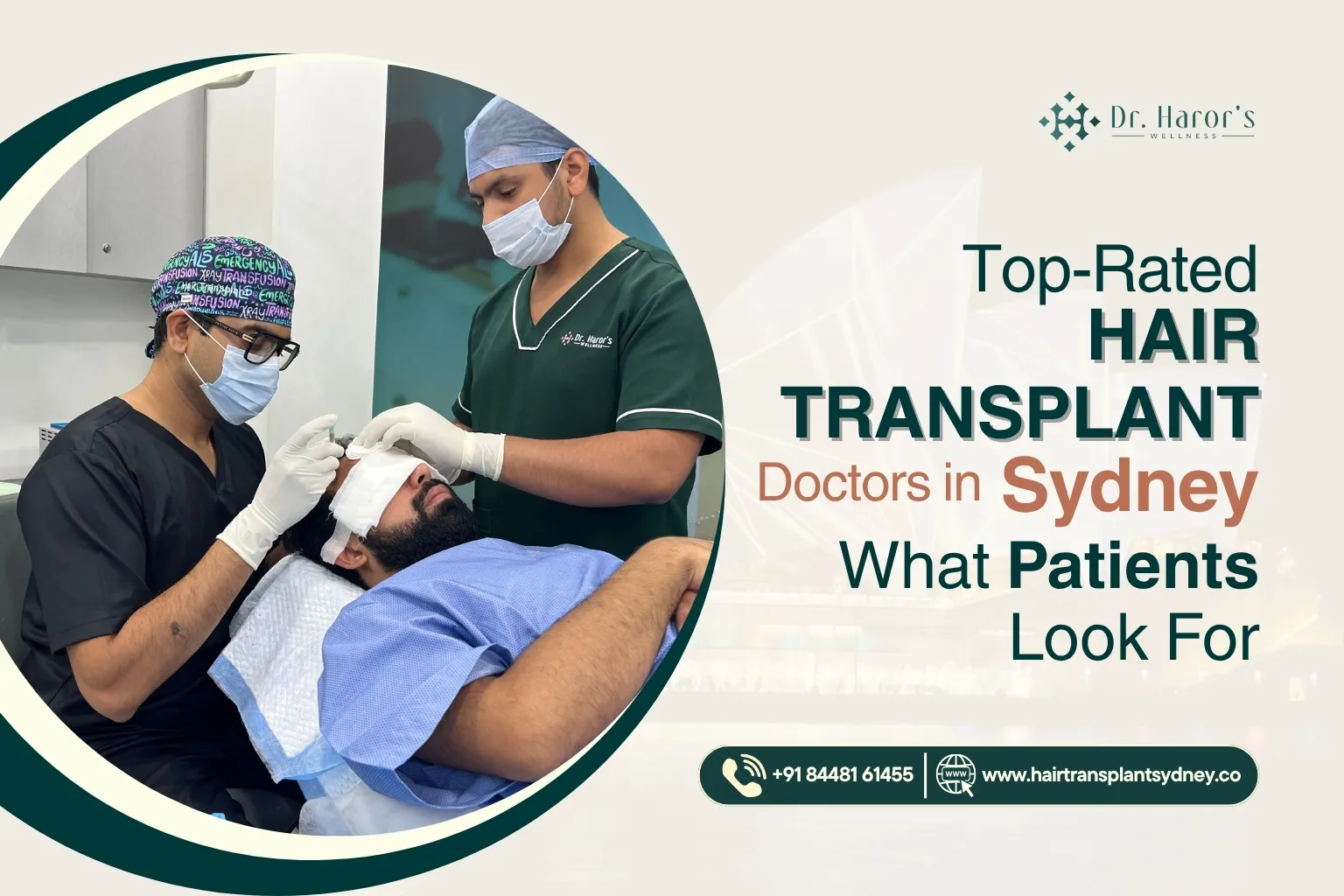 Top-Rated Hair Transplant Doctors in Sydney: What Patients Look For