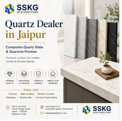 Best Quartz Dealer in Jaipur – Composite Quartz & Quartzite