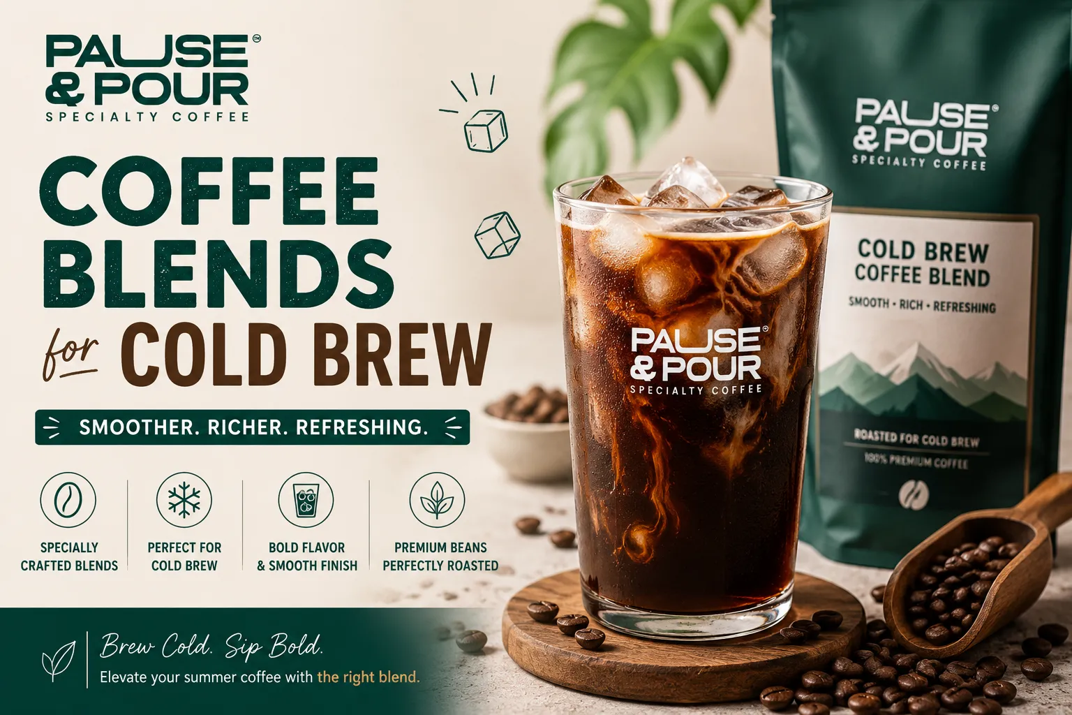 Coffee Blends for Cold Brew That Can Transform Your Summer Coffee